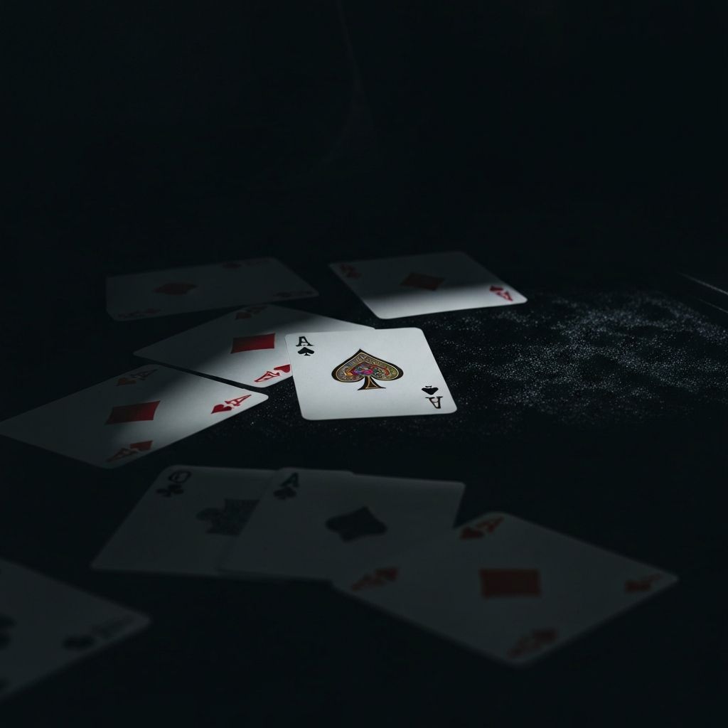 Playing cards background